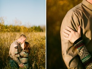 withee fall engagement photos