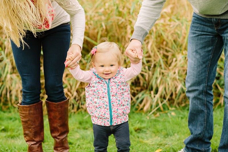 one year baby portraits in home