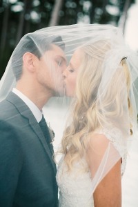 Winter Wedding Bride and Groom Outdoor Photo Ideas