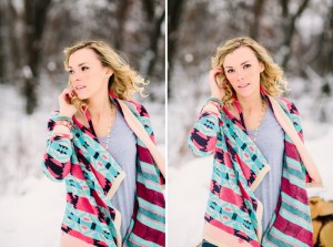 stylized winter couple photos Wisconsin