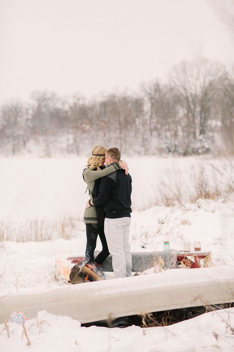 snowy wisconsin outdoor winter photos on lake photo