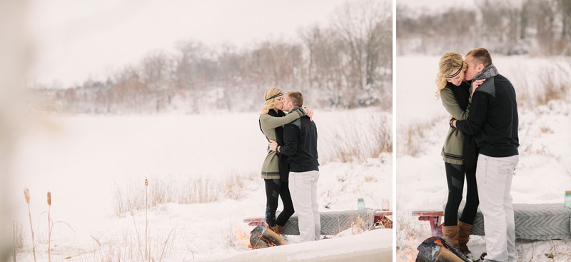 snowy wisconsin outdoor winter photos on lake photo