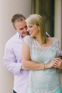 University of Wisconsin Engagement Photos Memorial Union Steps