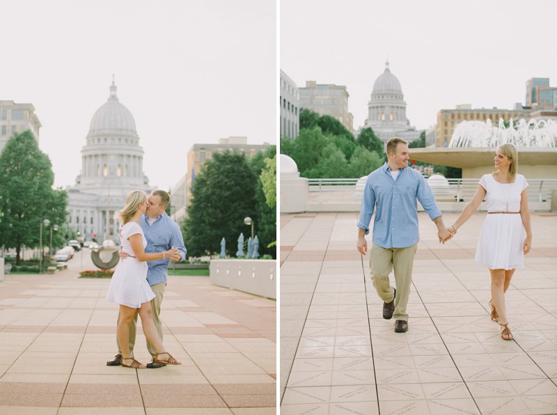 Husband & wife wedding and engagement photographers madison wi