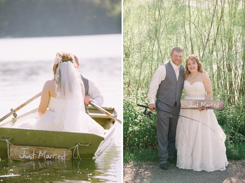 Fishing Wedding Photos