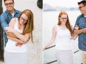 manitowoc wi harbor nautical engagement photos