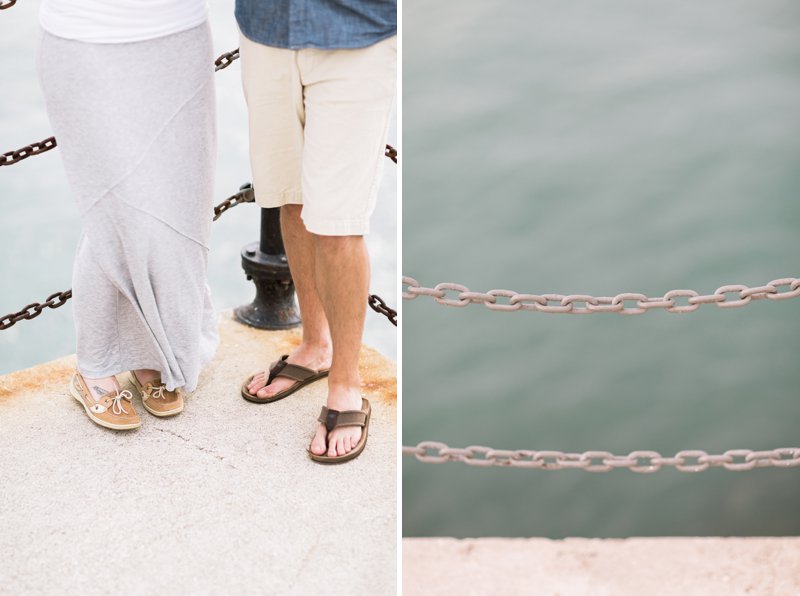 manitowoc wi harbor nautical engagement photos