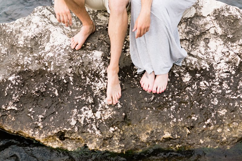 Megan & Eric | Nautical Lake Michigan Engagement