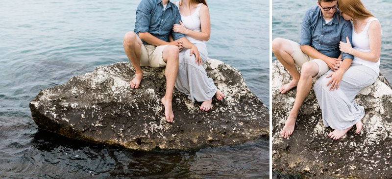 manitowoc wi harbor nautical engagement photos