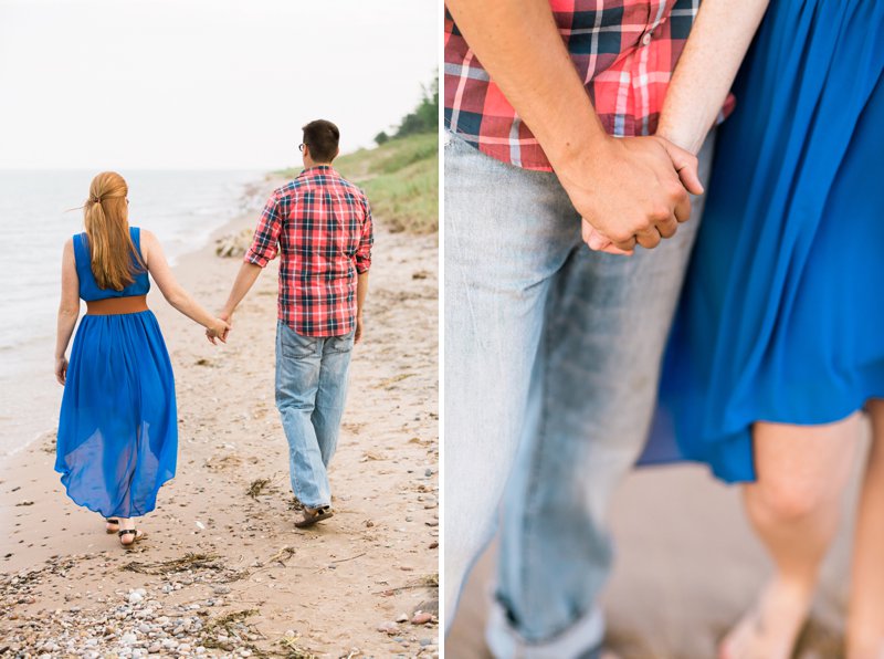 manitowoc wi harbor nautical engagement photos