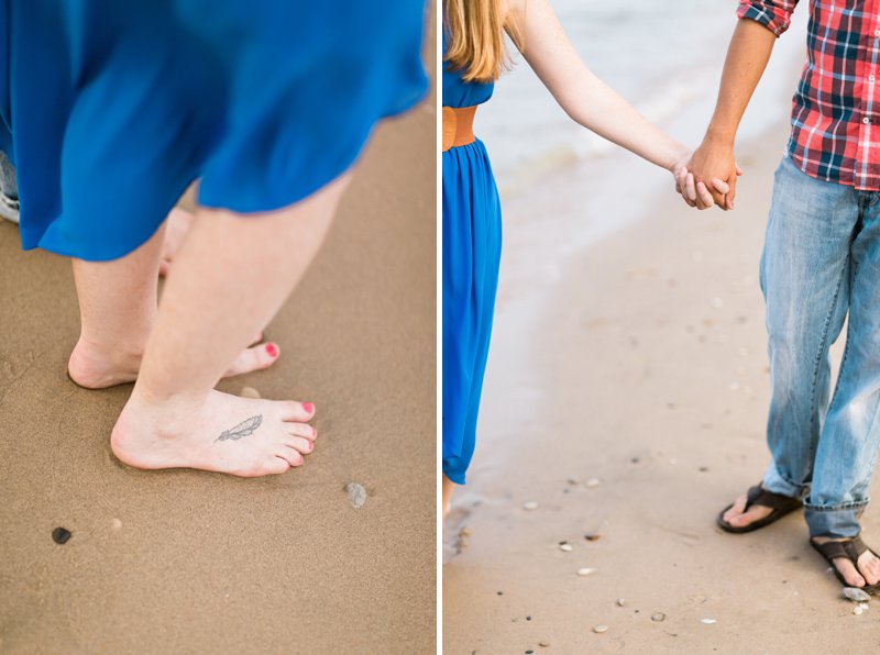 manitowoc wi harbor nautical engagement photos