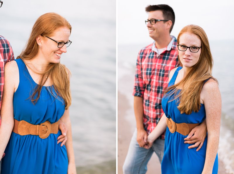 manitowoc wi harbor nautical engagement photos