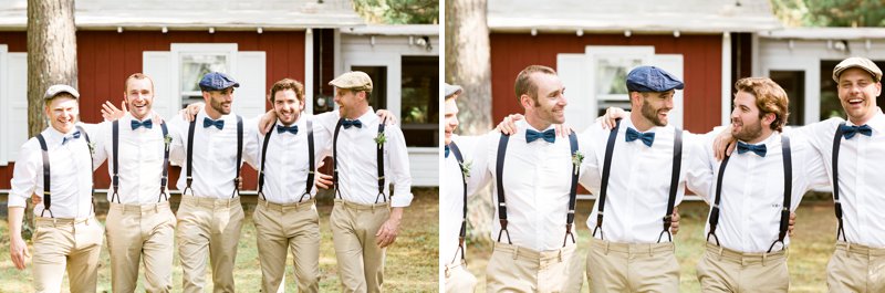 Northwoods Cabin Lake Wedding Photos