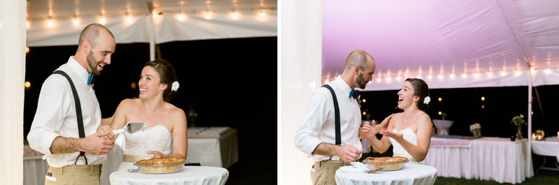 Northern Wisconsin Tent Wedding