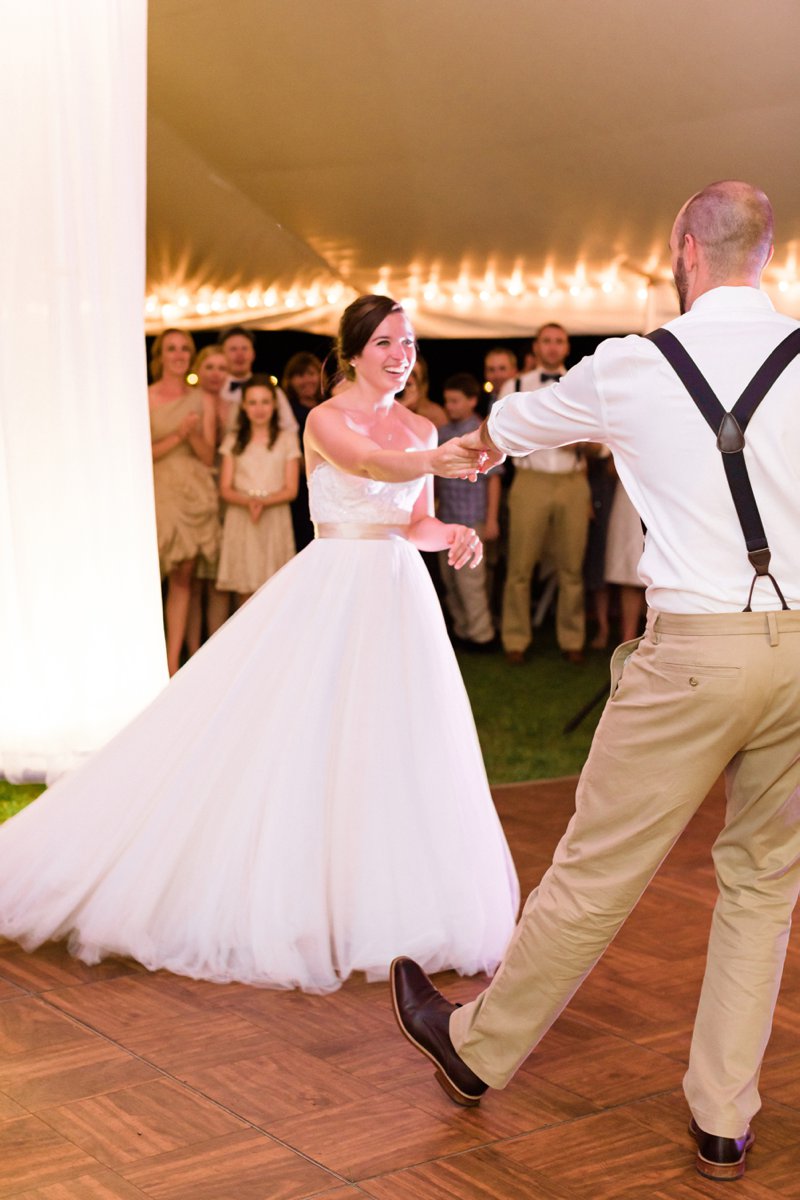 Northern Wisconsin Tent Wedding