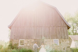 central wisconsin country wedding