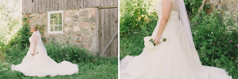 central wisconsin country wedding 