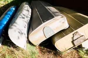 boats at wedding