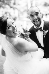Fun wedding photos