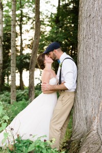 Destination wedding in northwoods