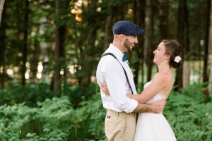 Destination wedding in northwoods