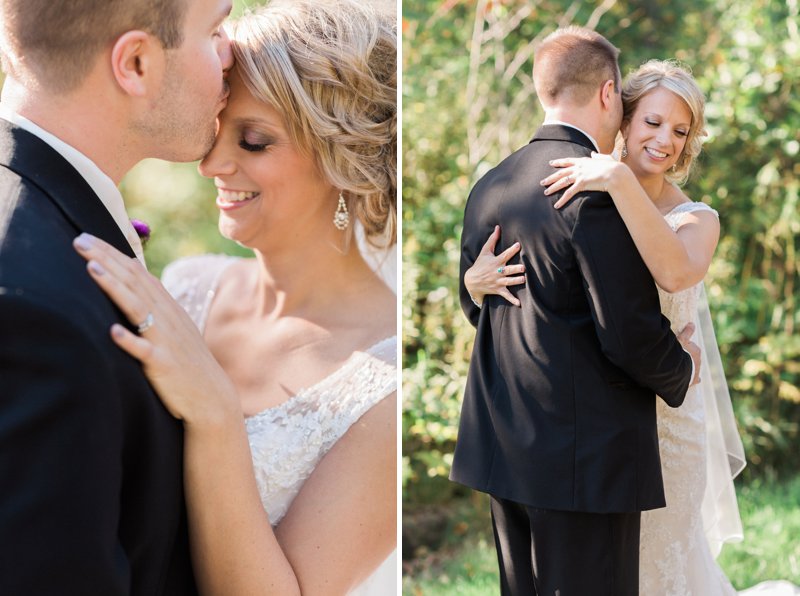 Fall Wedding Wausau Trolley Car