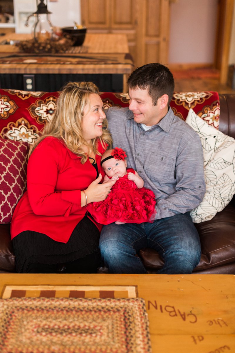 Newborn Baby Family Photographer Wausau Wisconsin