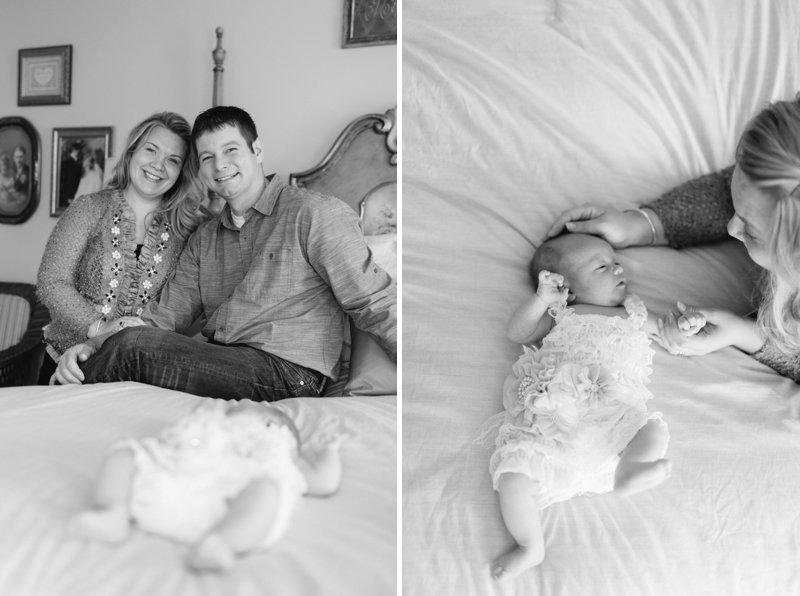 Lifestyle Newborn Family Photos Medford Wisconsin