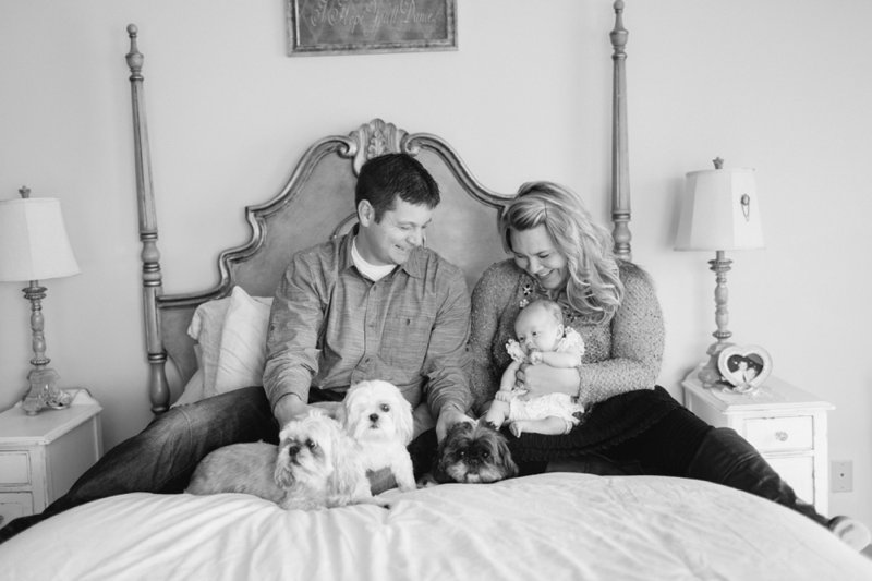 Lifestyle Newborn Family Photos Medford Wisconsin