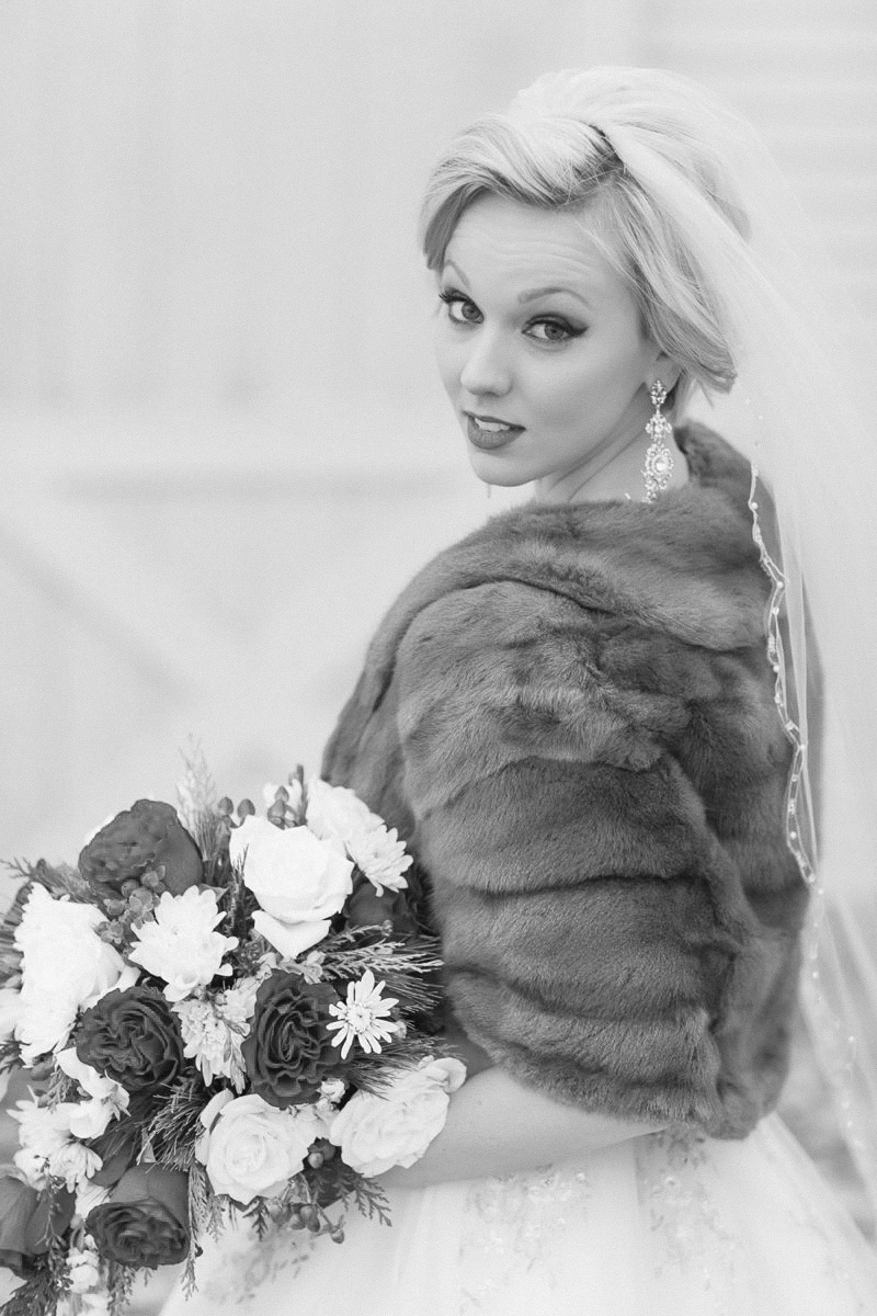 WInter wedding photos 