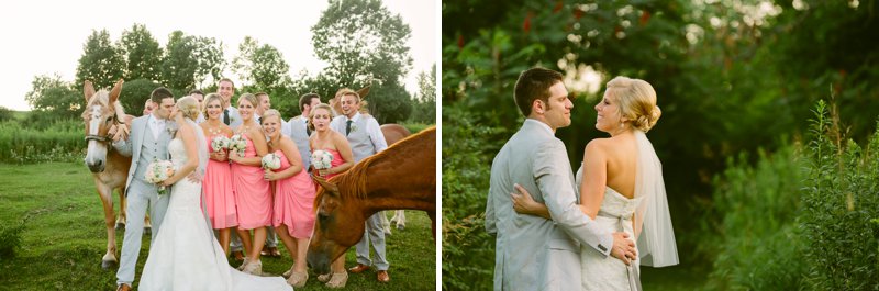 Rustic Country Wedding Photos in Wisconsin