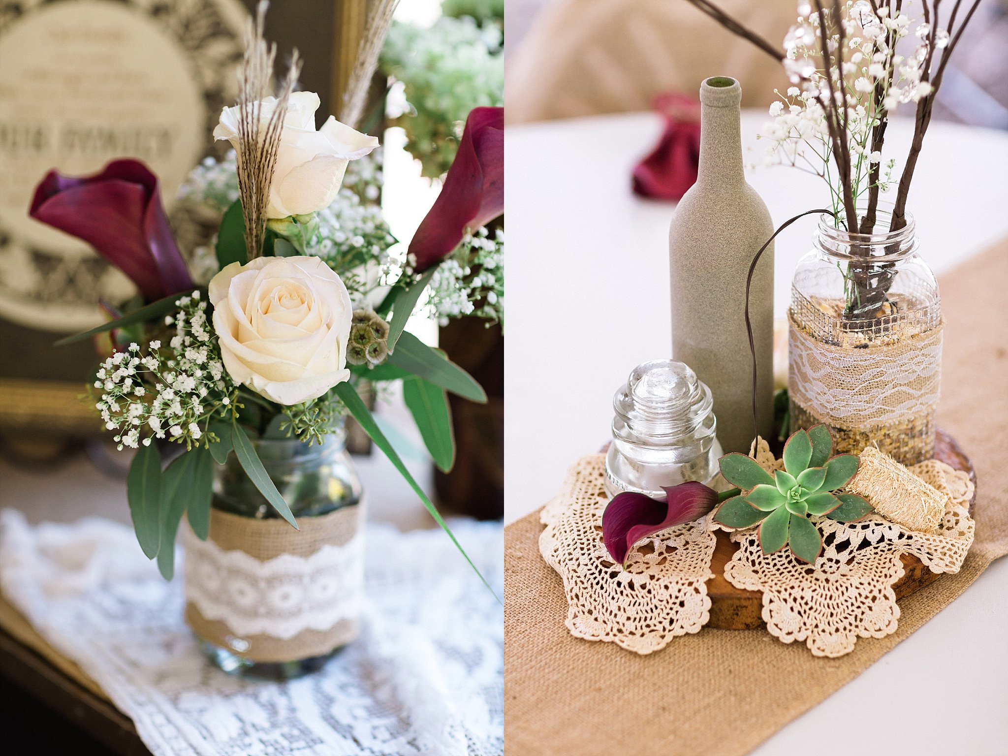 rustic wedding decor