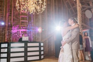 romantic country wedding reception