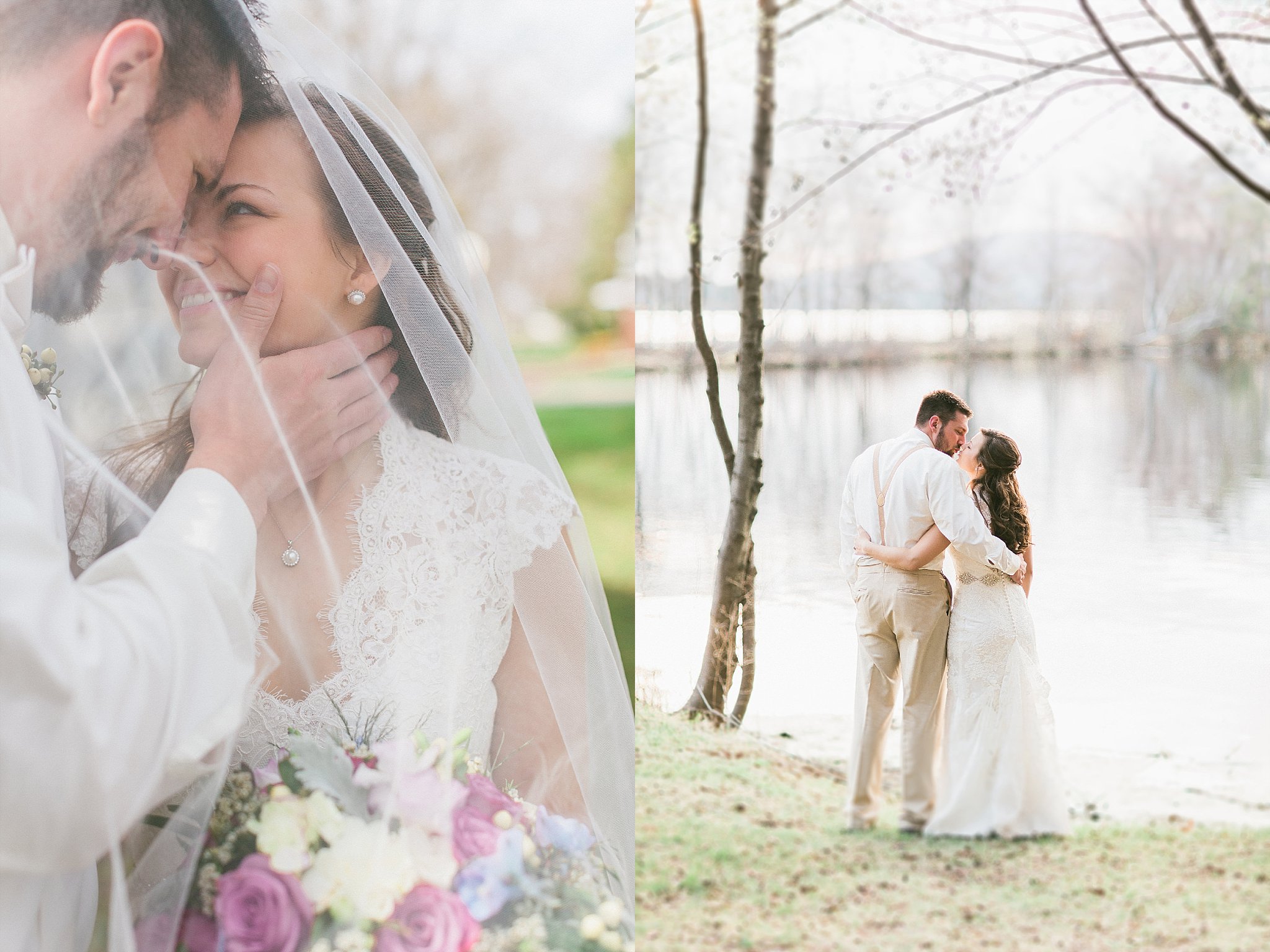 rustic + romantic country backyard wedding