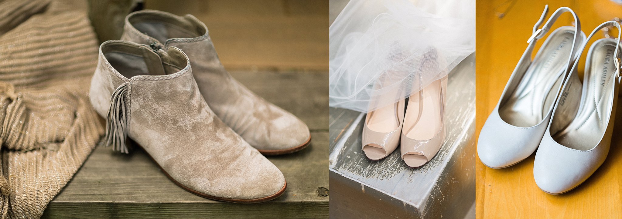 Rustic Country Bridal Shoes