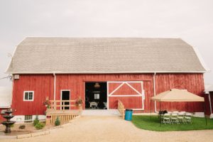 farm wedding reception -barn