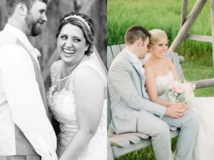 romantic farm wedding photos
