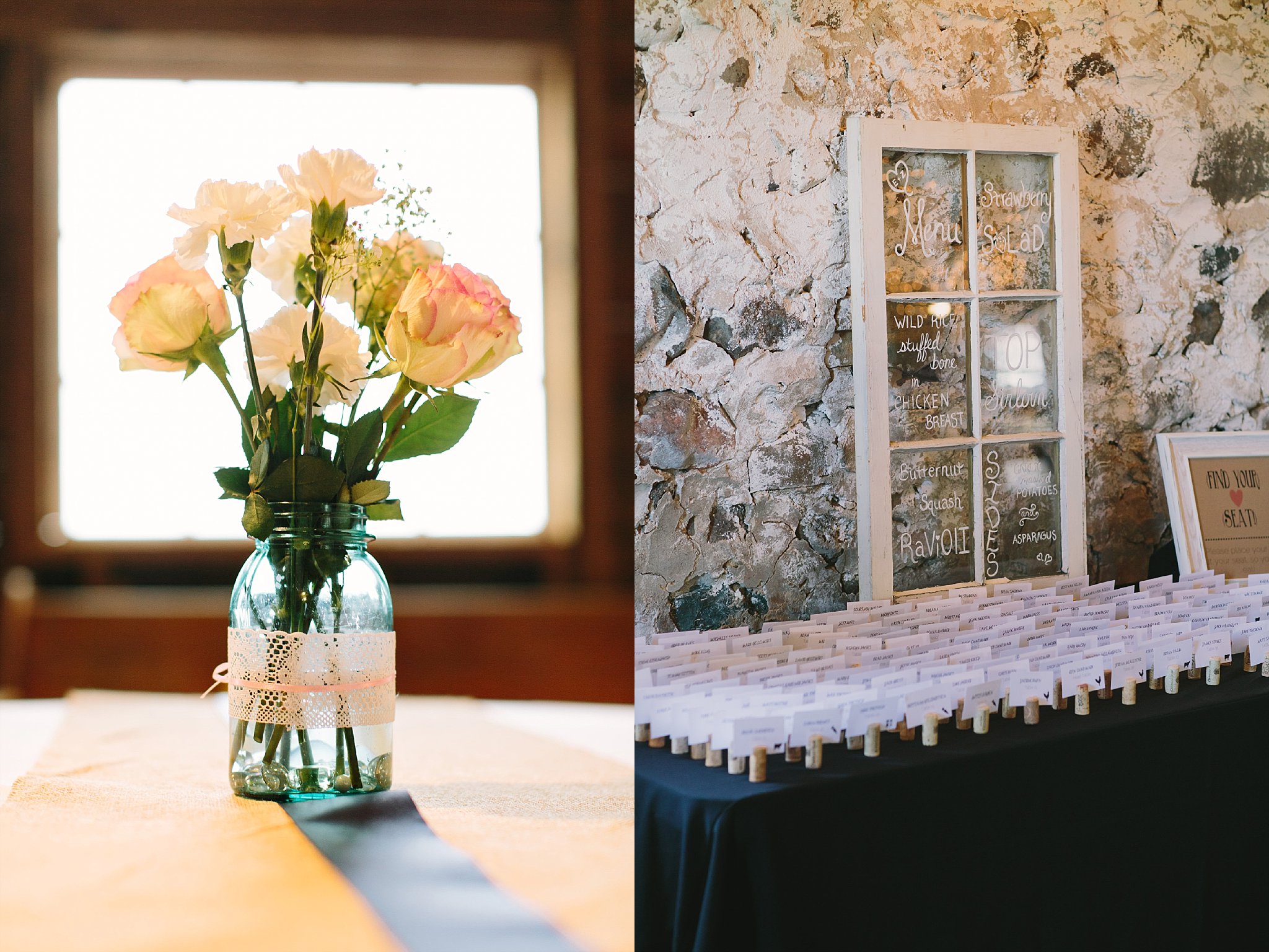 rustic wedding decor