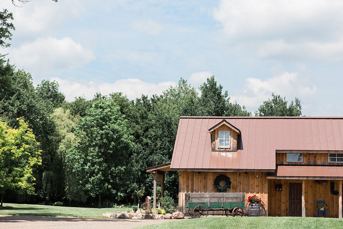 Rustic barn wedding photos -  James Stokes