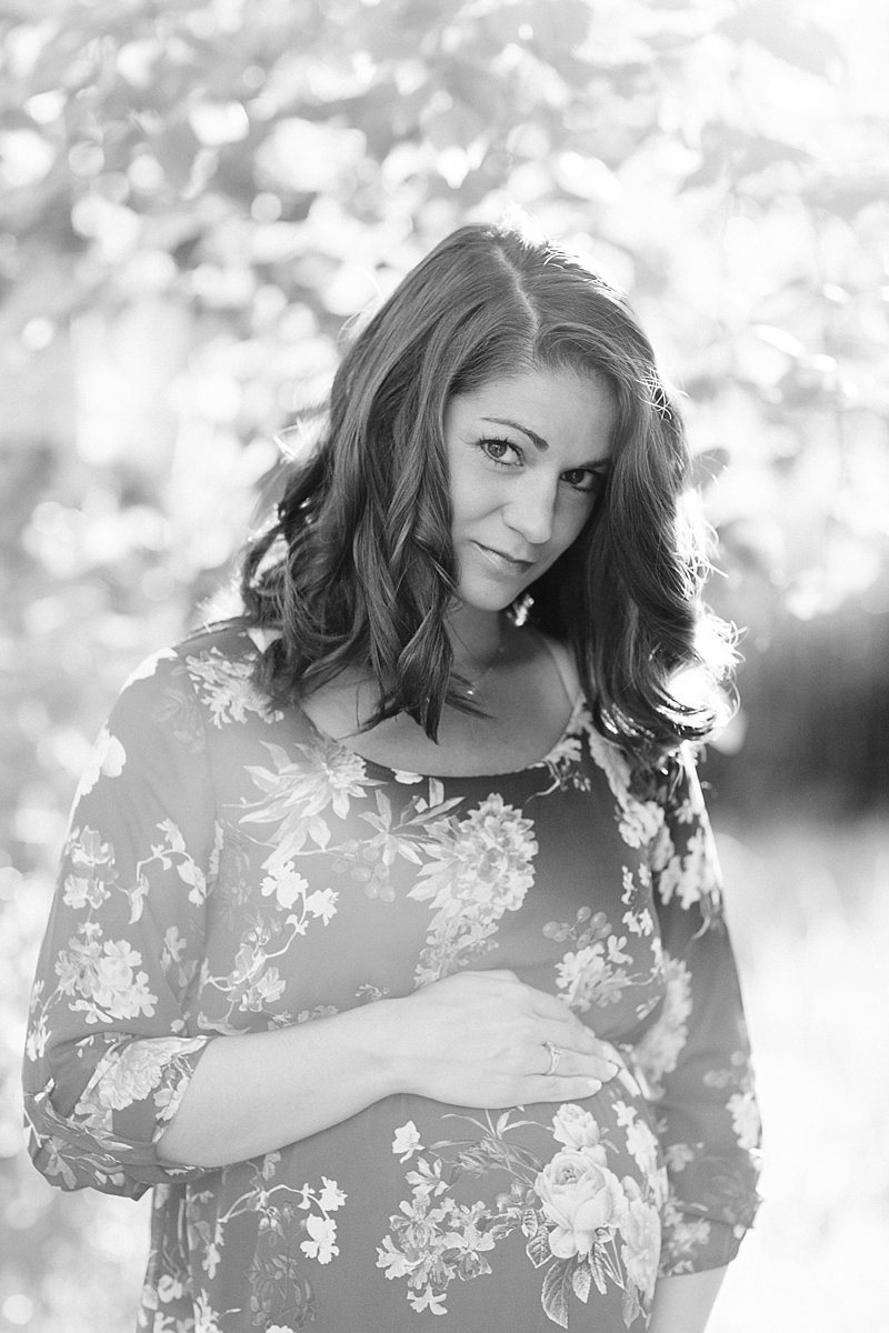 Wisconsin photographer - black and white maternity photos - James Stokes Photography