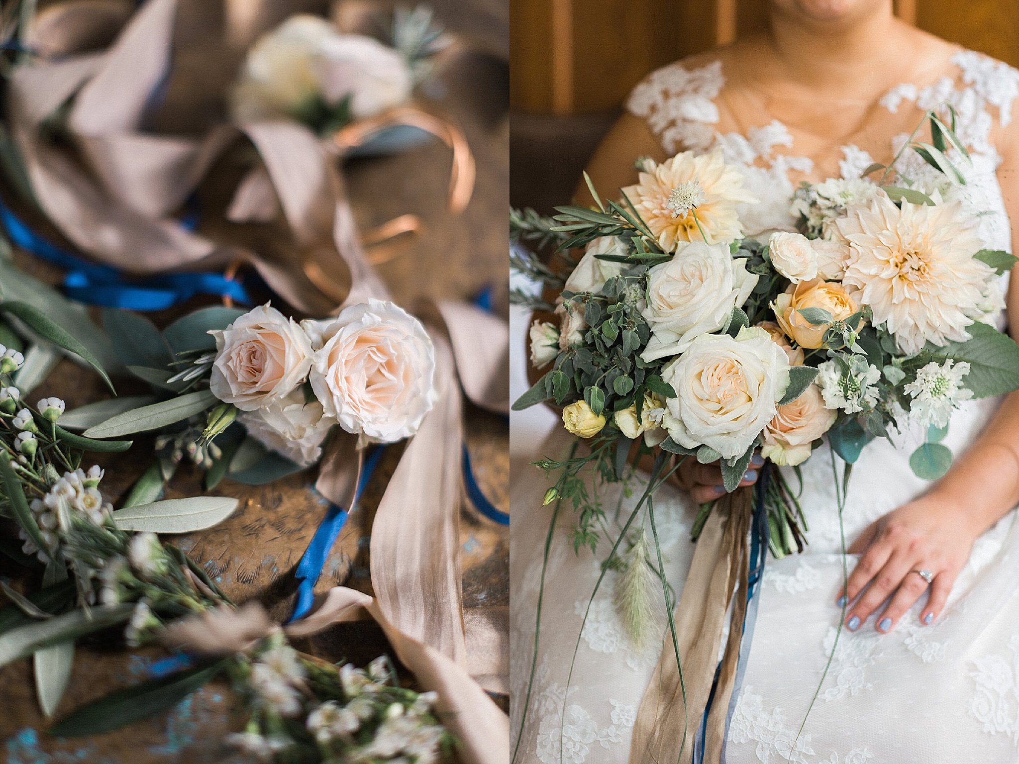 rustic wedding flowers - James Stokes