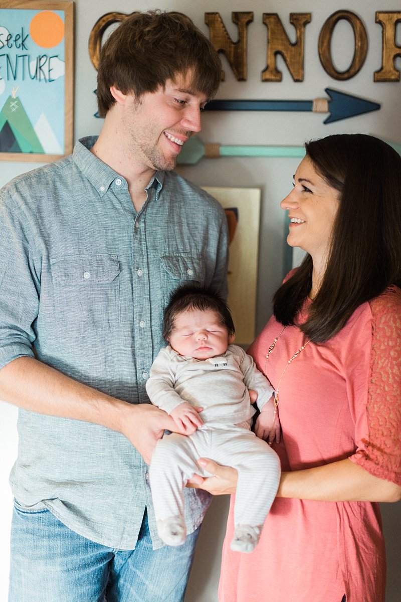 Newborn photos - Wisconsin newborn photographer - James Stokes Photography