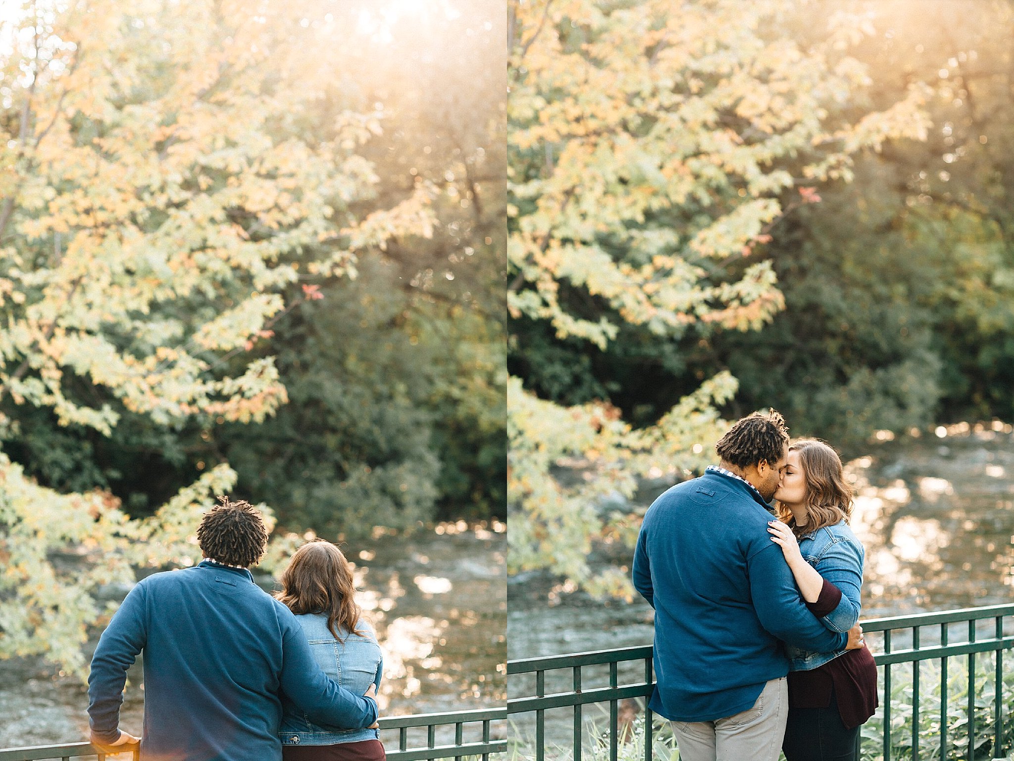 Park engagement photos - Wisconsin wedding photographer