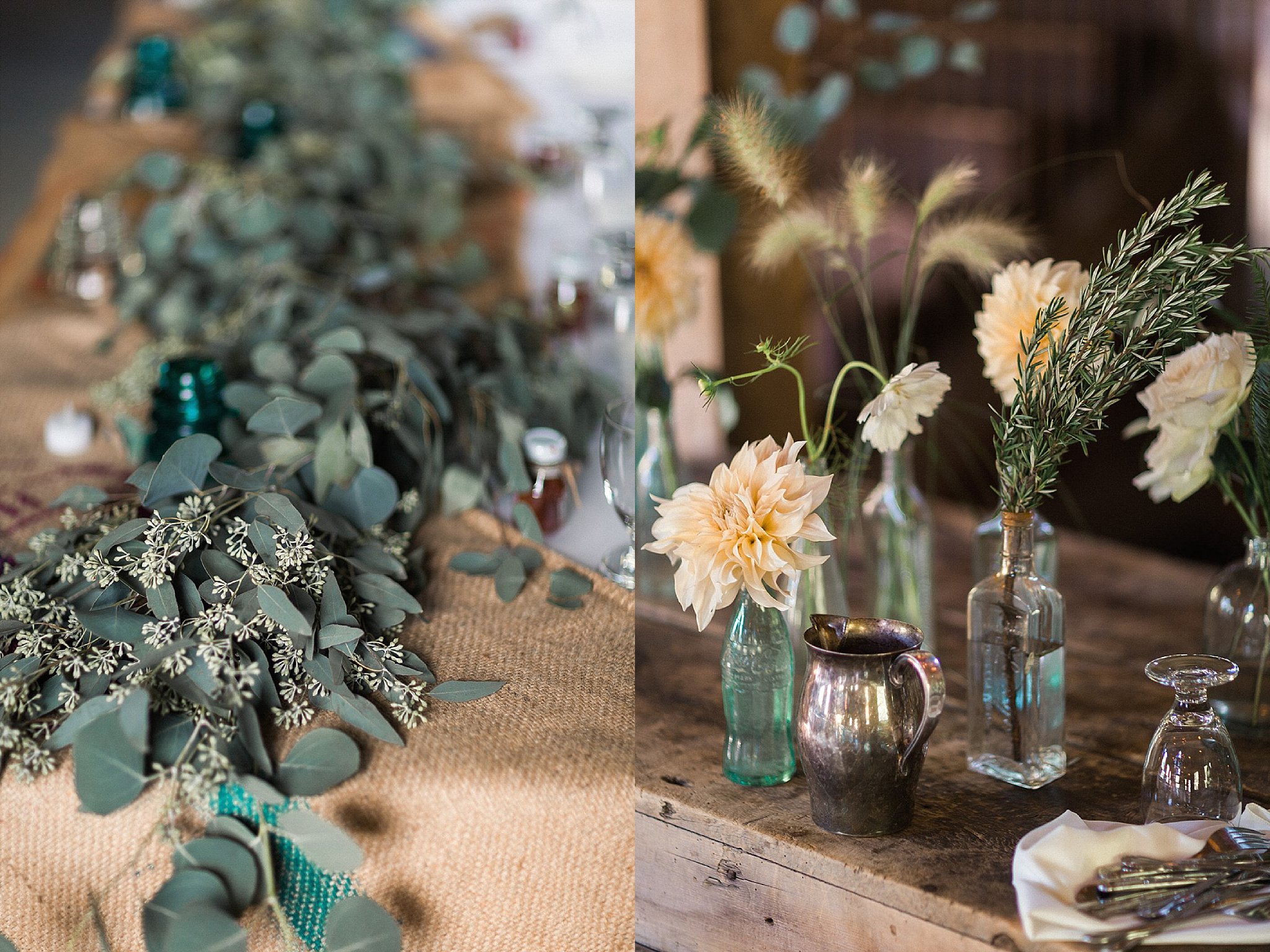 Rustic wedding decor - James Stokes