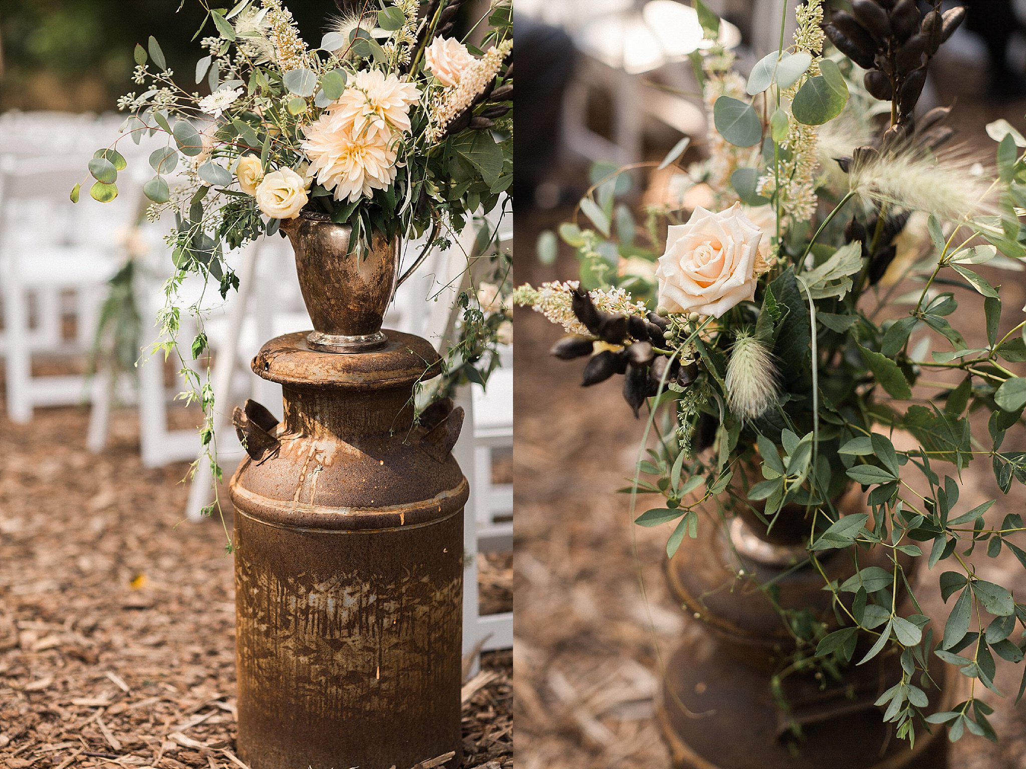 Outdoor farm wedding ceremony - James Stokes