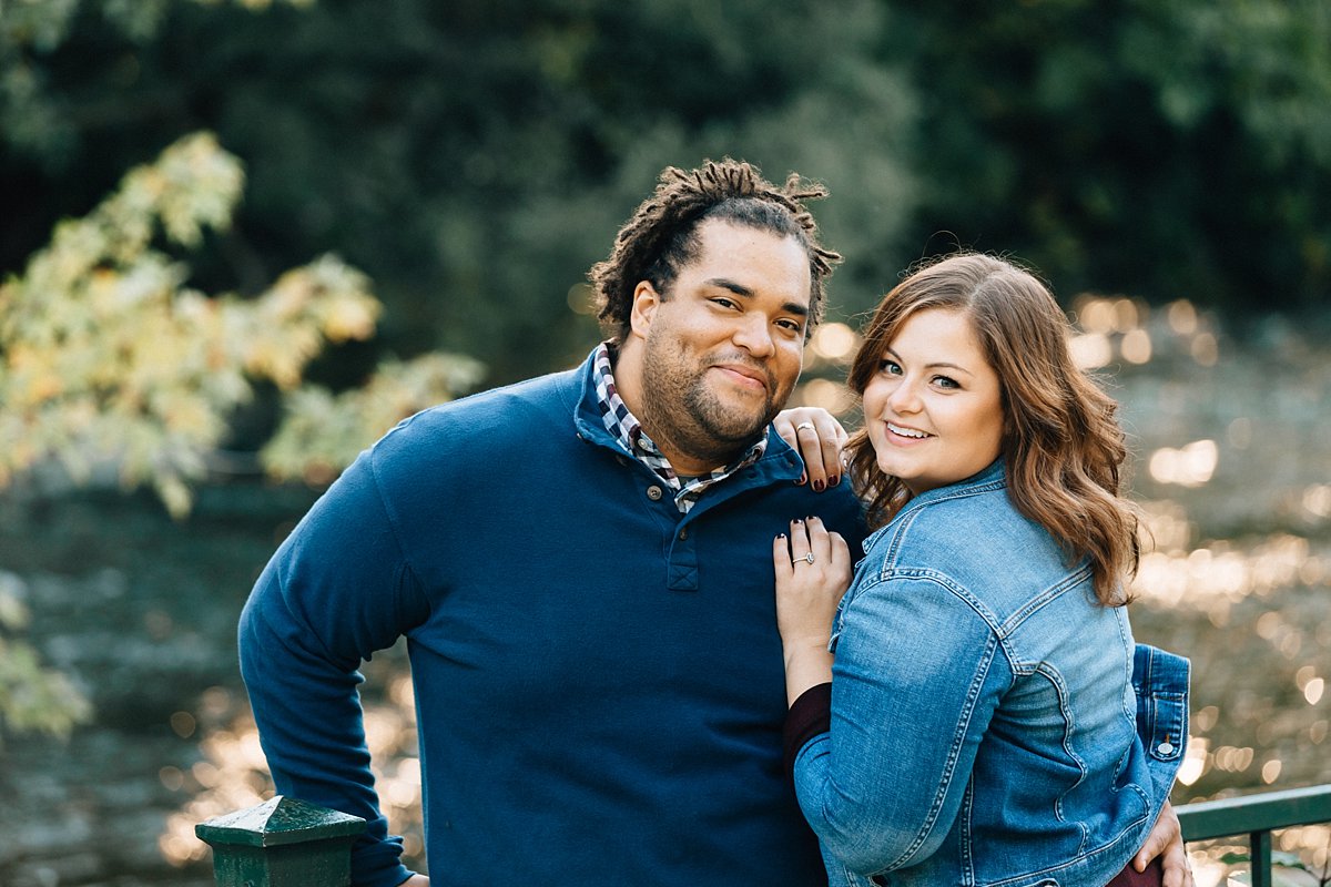 Rustic engagement photos - Wisconsin wedding photographer