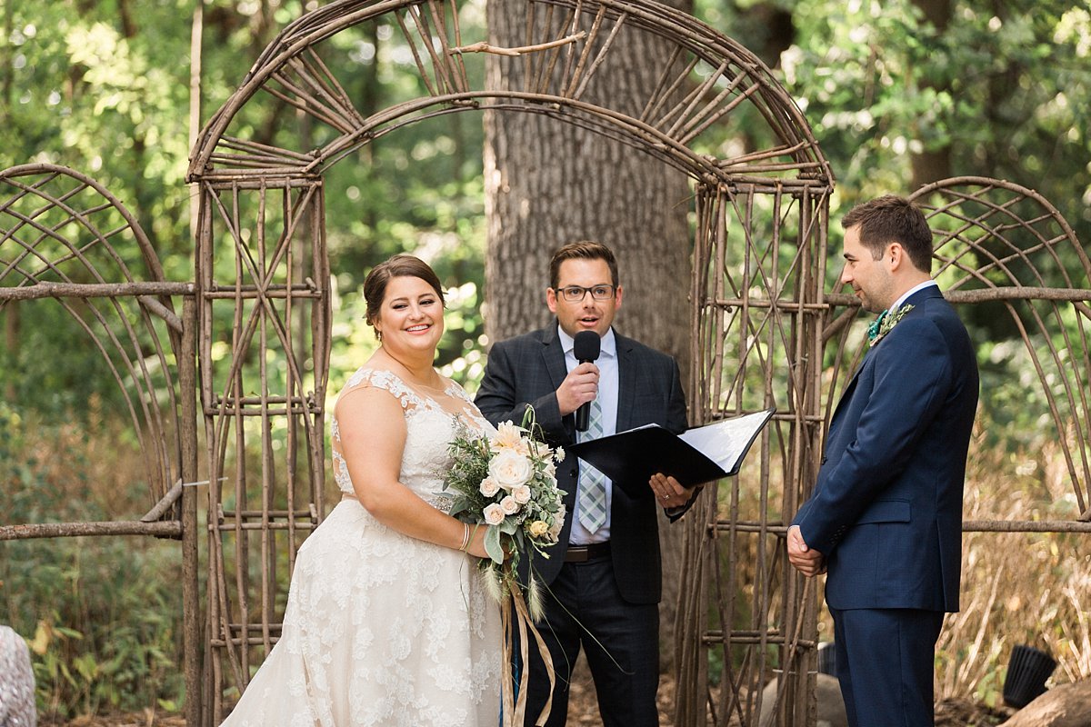 Outdoor wedding ceremony - James Stokes