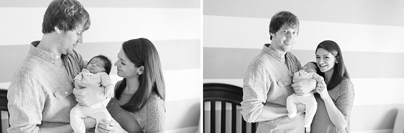 newborn photos at home - Wisconsin newborn photographer - James Stokes Photography