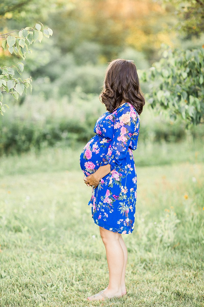 Pregnancy photos - Country maternity photo shoot - James Stokes Photography