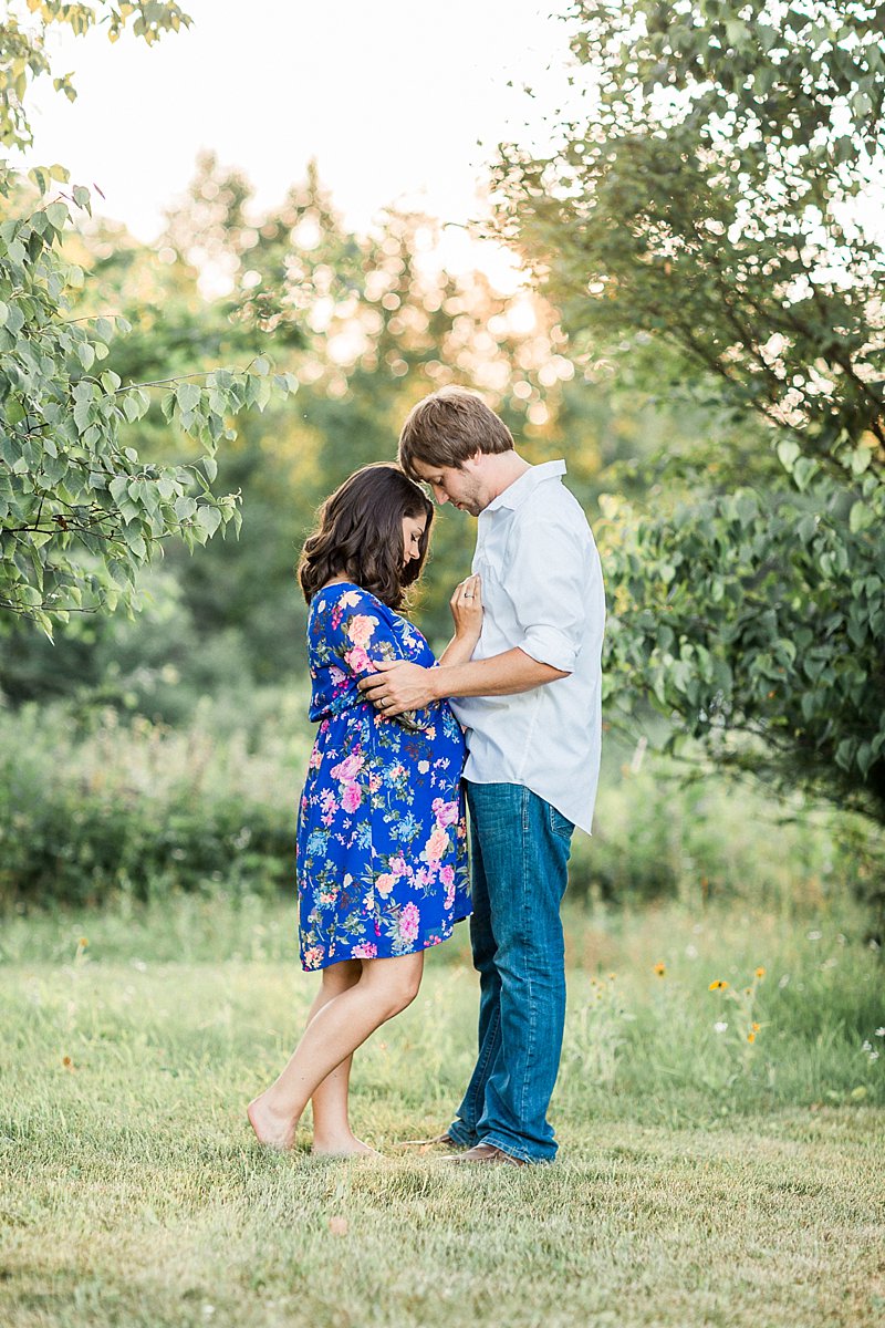 Rustic maternity photos - Wisconsin maternity photographer - James Stokes Photography